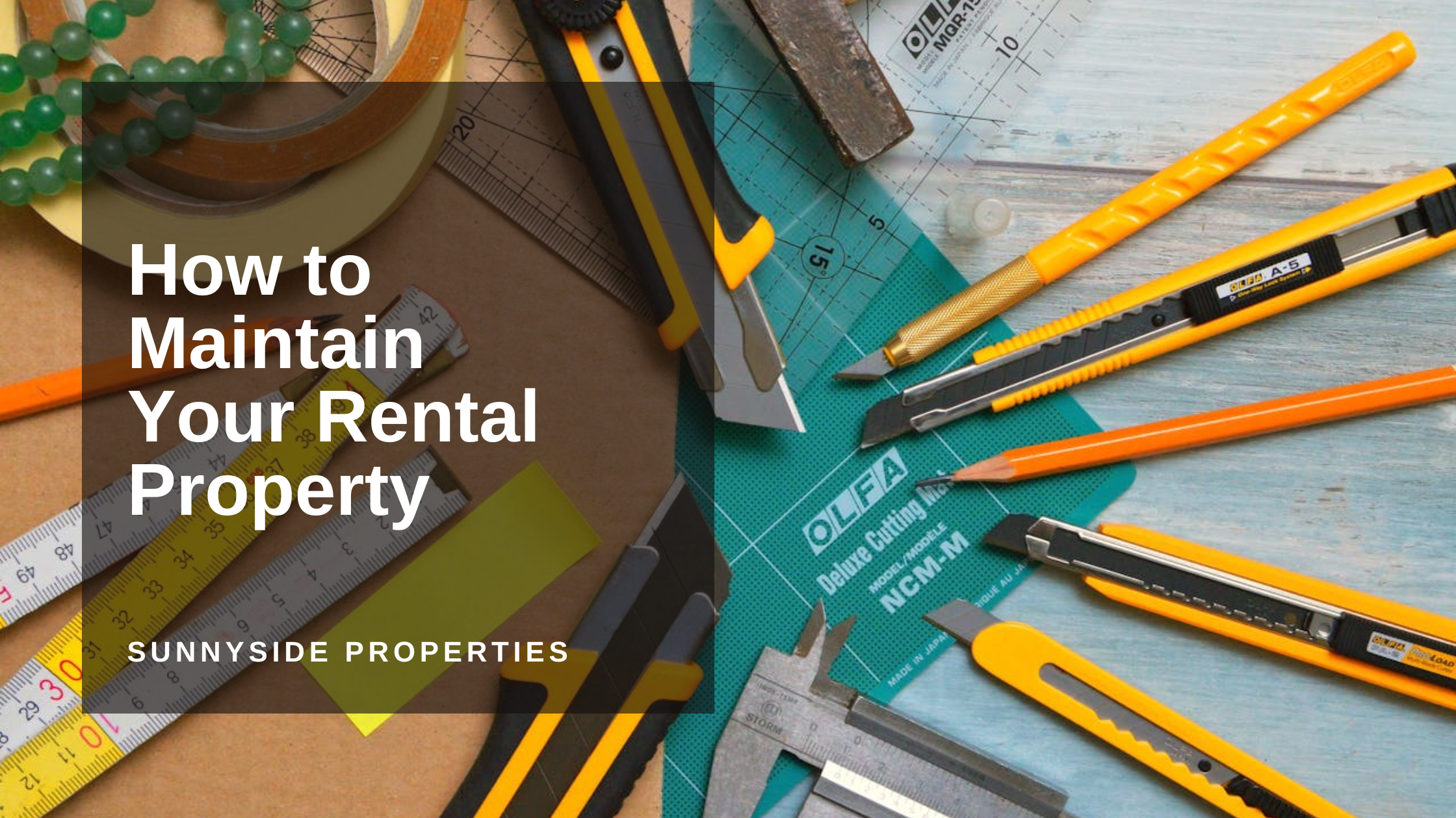 How to Maintain Your Rental Property